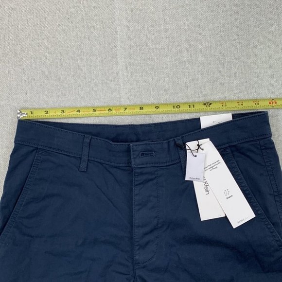 Calvin Klein Mens Pants Straight-Fit Stretch Chino Pants Size 29*30 - Picture 8 of 9